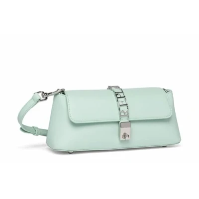 Image of Replay women&#039;s handbag small, turquoise (Pastel Cobalt Blue 449), one size