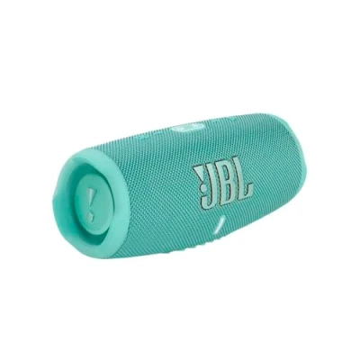 Image of JBL Charge 5 Portable Bluetooth Speaker with Deep Bass, IP67 Waterproof and Dustproof, 20 Hours of Playtime, Built In Powerbank, Teal