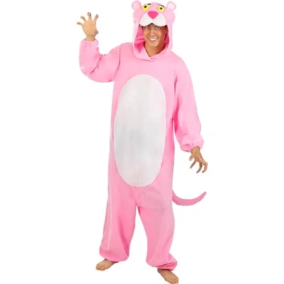 Image of Funidelia Pink Panther Costume for men &amp; women Cartoons Costumes adults, accessory fancy dress props Halloween, carnival parties Size M L