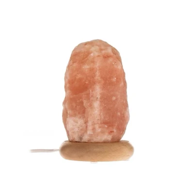 Image of Envostar Harmony salt lamp Natur base 14 16cm