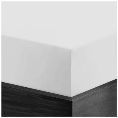 Image of GC GAVENO CAVAILIA Brushed Cotton Fitted Sheet Single Bed Breathable 25Cm Deep Flannelette Sheets Thermal Flannel Bedding Plain White