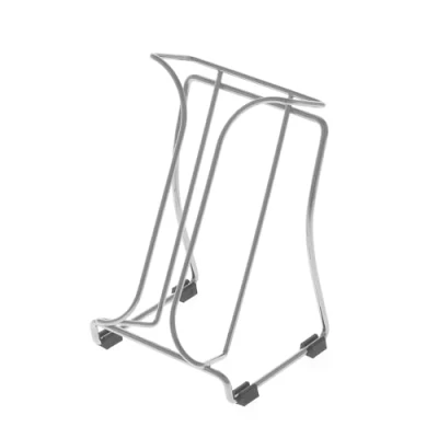 Image of Deflecto 1/3 A4 Portrait Single Compartment Wire Literature Holder