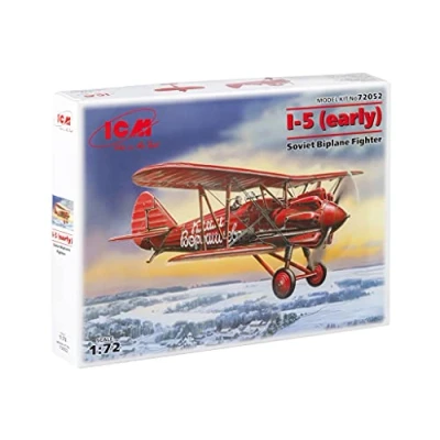 Image of ICM ICM72052 72052 1:72 I 5 (Early), Soviet Biplane Fighter, Black
