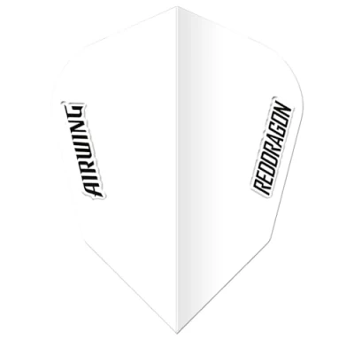 Image of RED DRAGON Airwing Unique Moulded White V Standard Dart Flights 1 Set Per Pack (3 in total)