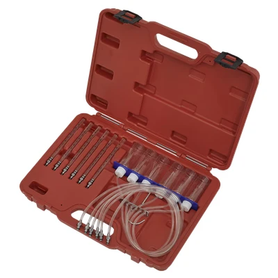 Image of Sealey Diesel Injector Flow Test Kit Common Rail