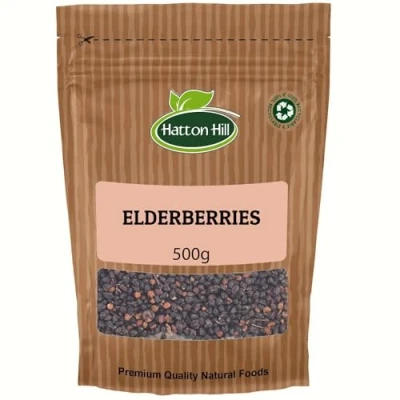 Image of Elderberries Whole 500g by Hatton Hill