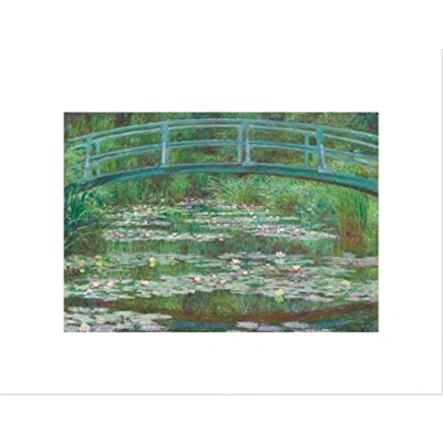Image of Wee Blue Coo Claude Monet Japanese Footbridge Art Picture Wall Print