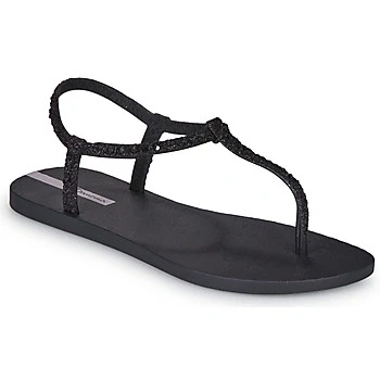 Image of Ipanema Womens Class Glitter Flats Sandals Black 3 UK