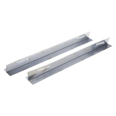 Image of Stainless Steel Stove Gaps Covers Oven Filler Counter Heat Resistant Easy to Clean Guard