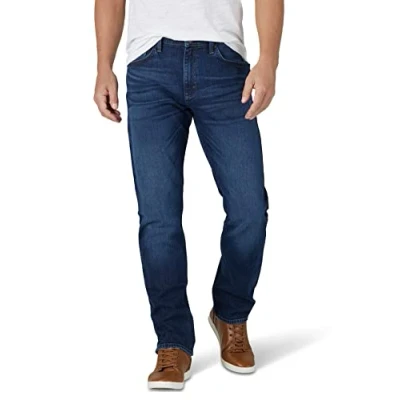 Image of Wrangler Authentics Men&#039;s Athletic Fit Stretch Jean, Baker, 34W x 32L
