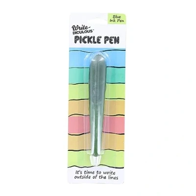 Image of NMR Distribution Pickle Pen Blue Ink