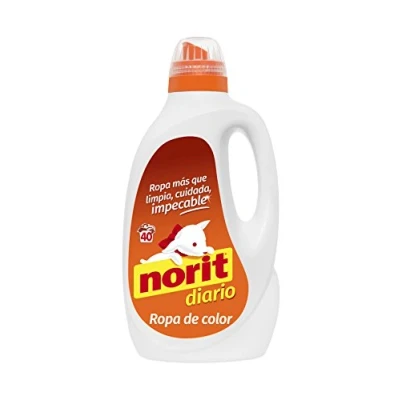 Image of Norit Daily for Coloured Laundry Detergent Liquid 40 Washes, 2150 ml