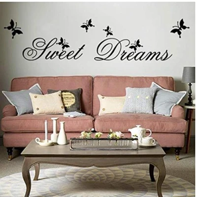 Image of TOSSPER Sweet Dreams DIY Removable Art Vinyl Quote Wall Sticker Decal Mural Home Room Decor