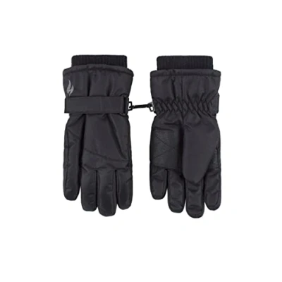 Image of Kids 1 Pair SOCKSHOP Heat Holders Blizzard Comrade Gloves Black 6 9 Years