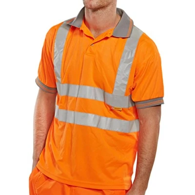 Image of POLO SHIRT SHORT SLEEVED ORANGE XS