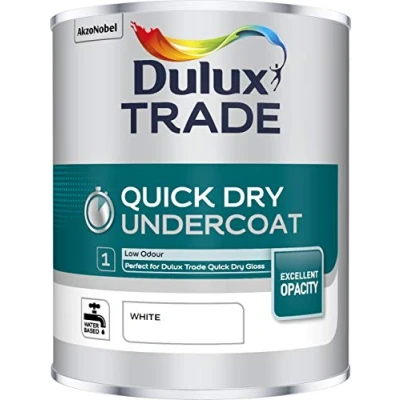 Image of Dulux Trade Quick Dry Undercoat 1L White