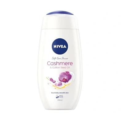 Image of Nivea Shower Gel 250 ml Women Care &amp; Cashmere (Pack of 6)