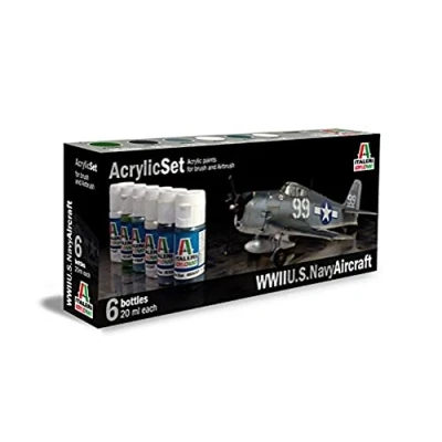 Image of Italeri, WWII acrylic set, 510000439 Navy plane