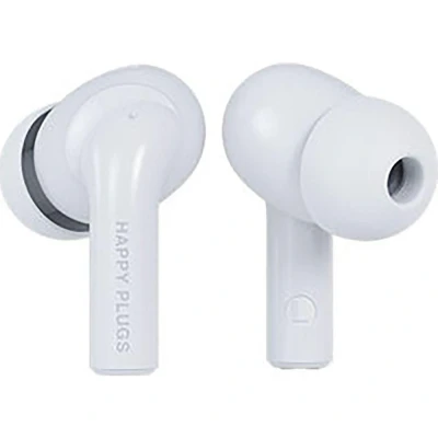 Image of HAPPY PLUGS Joy Pro Wireless Bluetooth Noise Cancelling Earbuds White, White