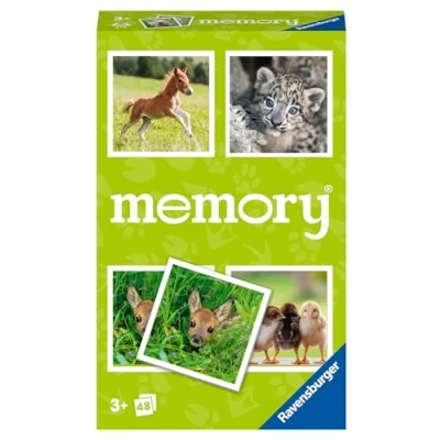 Image of Ravensburger 22458 Tierbaby memory®, der Spieleklassiker für Tierfans, Merkspiel 2 6 Spieler ab 3 Jahren