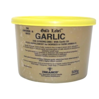 Image of Gold Label supplement, Garlic, GLD0045,500 g (Pack of 1)