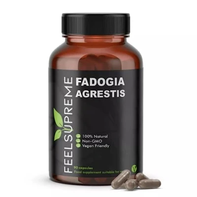 Image of Fadogia Agrestis Extract 100% Natural 90 Capsules Supports Men&#039;s Health Athletic Performance Energy Boost Muscle Recovery &amp; Building Supplement