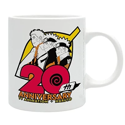 Image of ABYstyle Naruto 20ème Anniversaire Mug 320 ml
