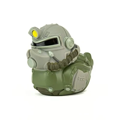 Image of TUBBZ Boxed Edition T 51 Collectable Vinyl Rubber Duck Figure Official Fallout Merchandise Thriller TV &amp; Video Games