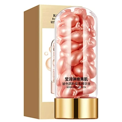 Image of Bosein Placenta Essence Anti aging Hydrating Moisturizing Whitening Repairing Skin Care 30 Capsules/Bottle