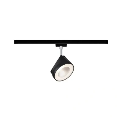 Image of Paulmann 96942 Arena URail LED individual spot 860lm 14W 4000K dimmable 230V black matt, chrome rail system