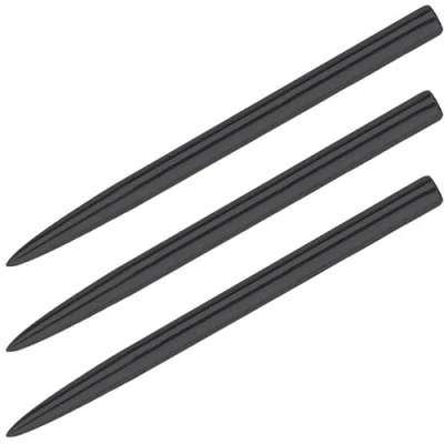 Image of Unicorn Replacement Steel Dart Points Standard Length 34.9 mm Black 3 per Pack