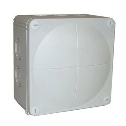 Image of Wiska Grey Waterproof Box Enclosure IP66 (140 x 140 82mm)
