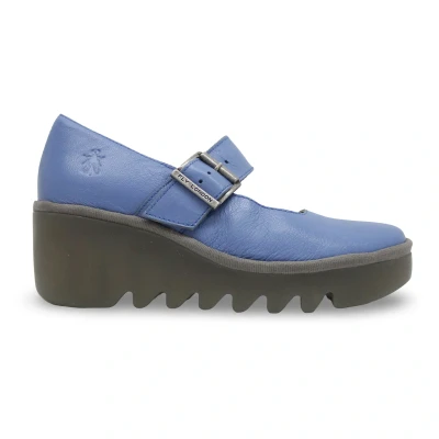 Image of Fly London BORY564FLY Mousse Leather Women&#039;s Heels Shoes