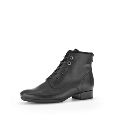 Image of Gabor Comfort Laceup ankle boots schwarz, Women&#039;s, Size: 4, Schwarz Leather