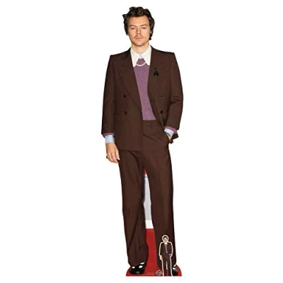 Image of STAR CUTOUTS CS836 Harry Singer Songwriter Cardboard Cutout with Free Mini Standee Perfect for Birthdays, Gifts, Parties &amp; Fans, Multicolour, Regular