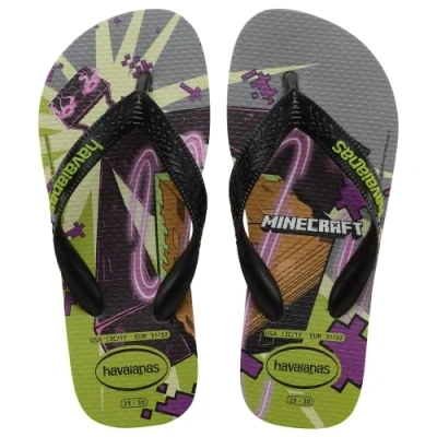 Image of Havaianas Kids Minecraft Olive 23/24