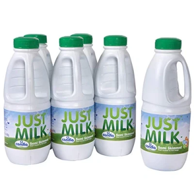 Image of Candia Just Milk UHT Semi Skimmed (6 x 1L) Long Lasting