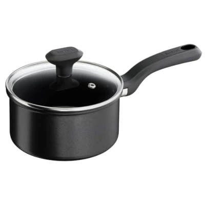 Image of Tefal Cook Well Non Stick 18cm Induction Saucepan with Vented Glass Lid, 2.2L