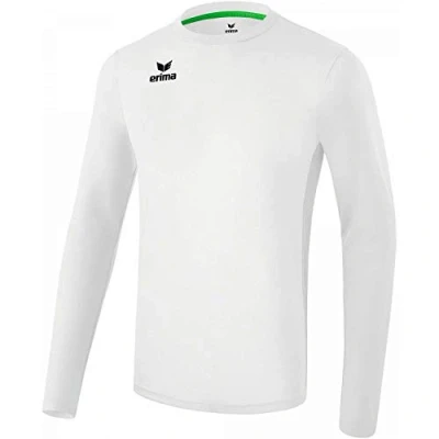 Image of Erima Men&#039;s Liga Long Sleeve Jersey White, Small