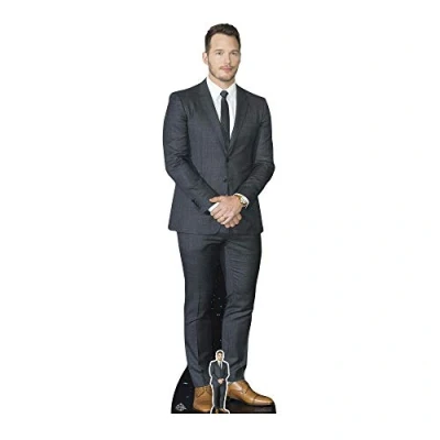 Image of Star Cutouts Ltd CS729 Chris Pratt, Cardboard, Multi Colour, 3 x 54 187 cm