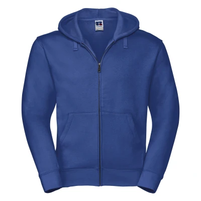 Image of Russell Athletic Colour Mens Hooded Sweatshirt / Hoodie (Bright Royal) Multicolour Size Large