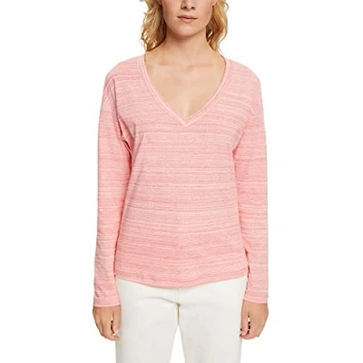 Image of ESPRIT Women&#039;s 092cc1k312 T Shirt, 645/Coral, XXS
