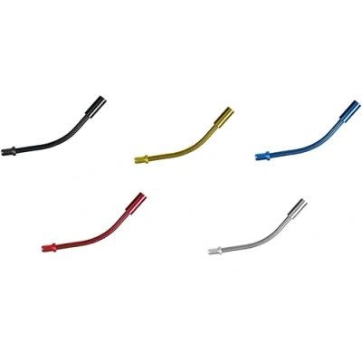 Image of Flexible V Brake Cable Noodle Routing Guide Pipe Perfect for MTB in 5 Colours (Black)