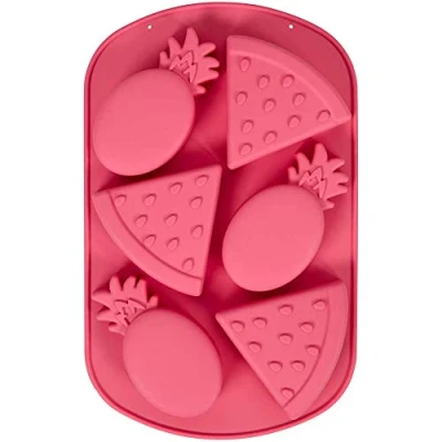 Image of Wilton Tropical Party Silicone Mold, 6 Cavity