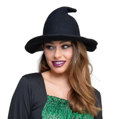 Image of Wicked Costumes Vintage Knitted Witches Hat Fancy Dress Accessory