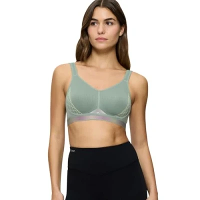 Image of triaction by Triumph Cardio FLOW Extreme support High sports bra, Women&#039;s, Size: 42C, Abstinthe