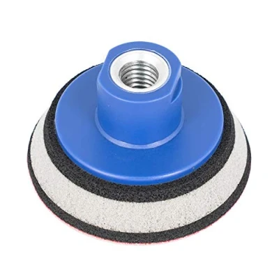 Image of DFS Sanding Polishing Pad M14 Hook and Loop Backing for Rotary Machine all diameters available