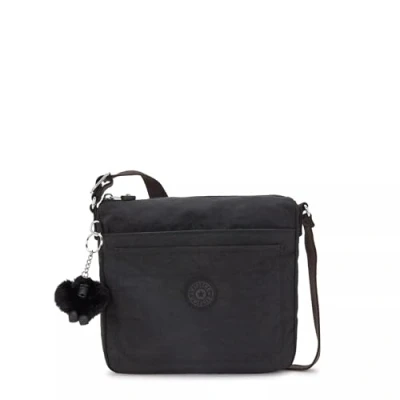 Image of Kipling Women&#039;s Sebastian Crossbody Bag, Black Noir, Medium