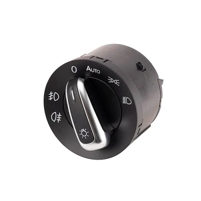 Image of 5ND941431B Switch, headlight ORIGEN ORG50400 VOLKSWAGEN: Golf 5, Caddy 3, Passat B6 Saloon