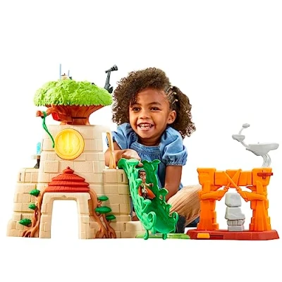 Image of Star Wars Tenoo Jedi Temple 50.8 cm tall Playset with Action Figures